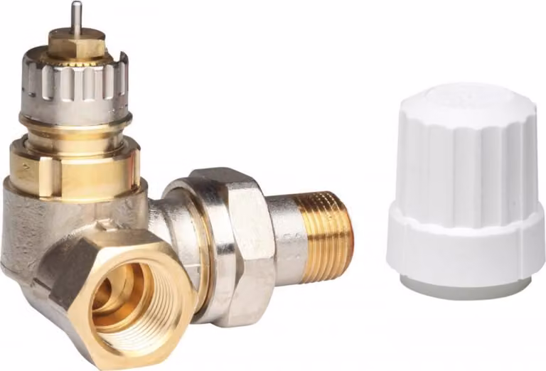 Corpo angolare Danfoss 1/2, valvola termostatica angolare per radiatore - Danfoss