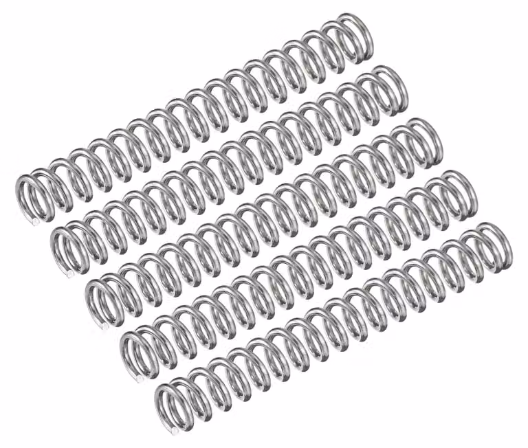 Molle a compression, diametro esterno 5 mm, acciaio inossidabile 304, confezione da 5 pezzi