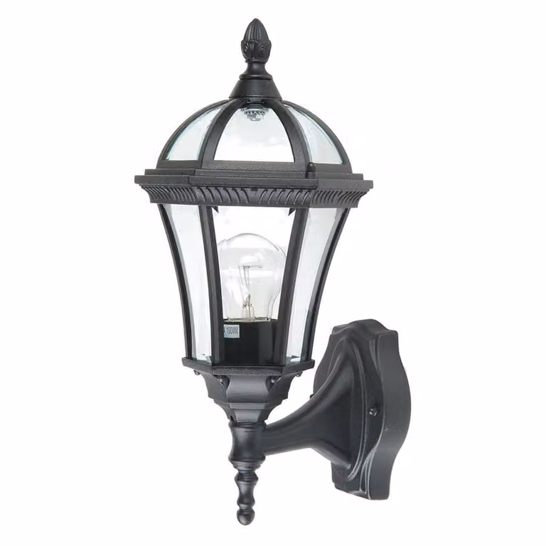Applique da esterno in stile retrò, nera, E27, 60 W, Ledbury Garden Zone