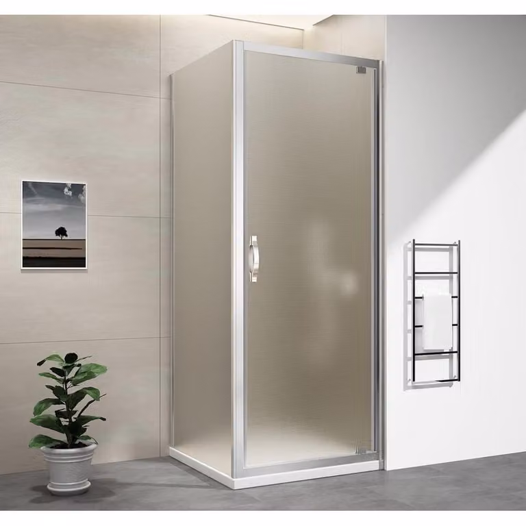 SIGMA SIMPLY Cabina doccia rettangolare con porta a battente 800x1000mm variante L/R, vetro Brick