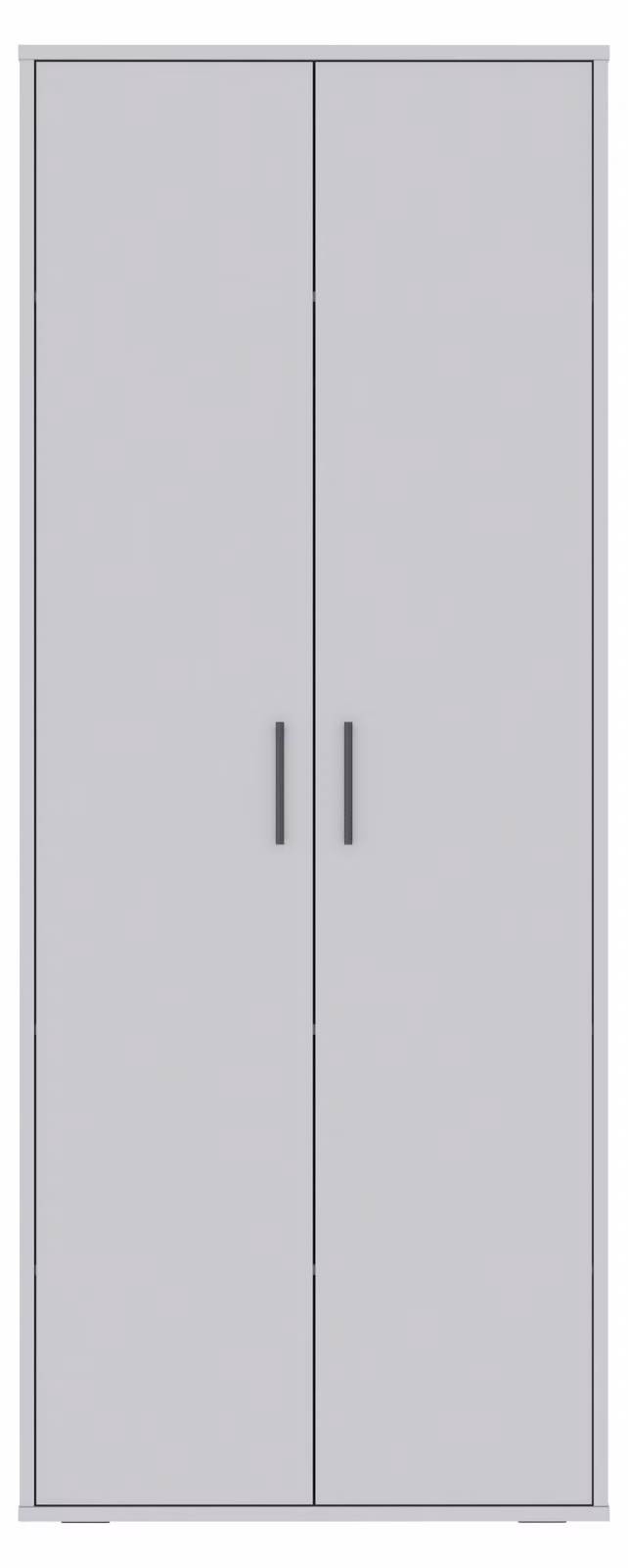 Armadio (profondità 55 cm) – a 2 ante, larghezza 90 cm Grigio perla