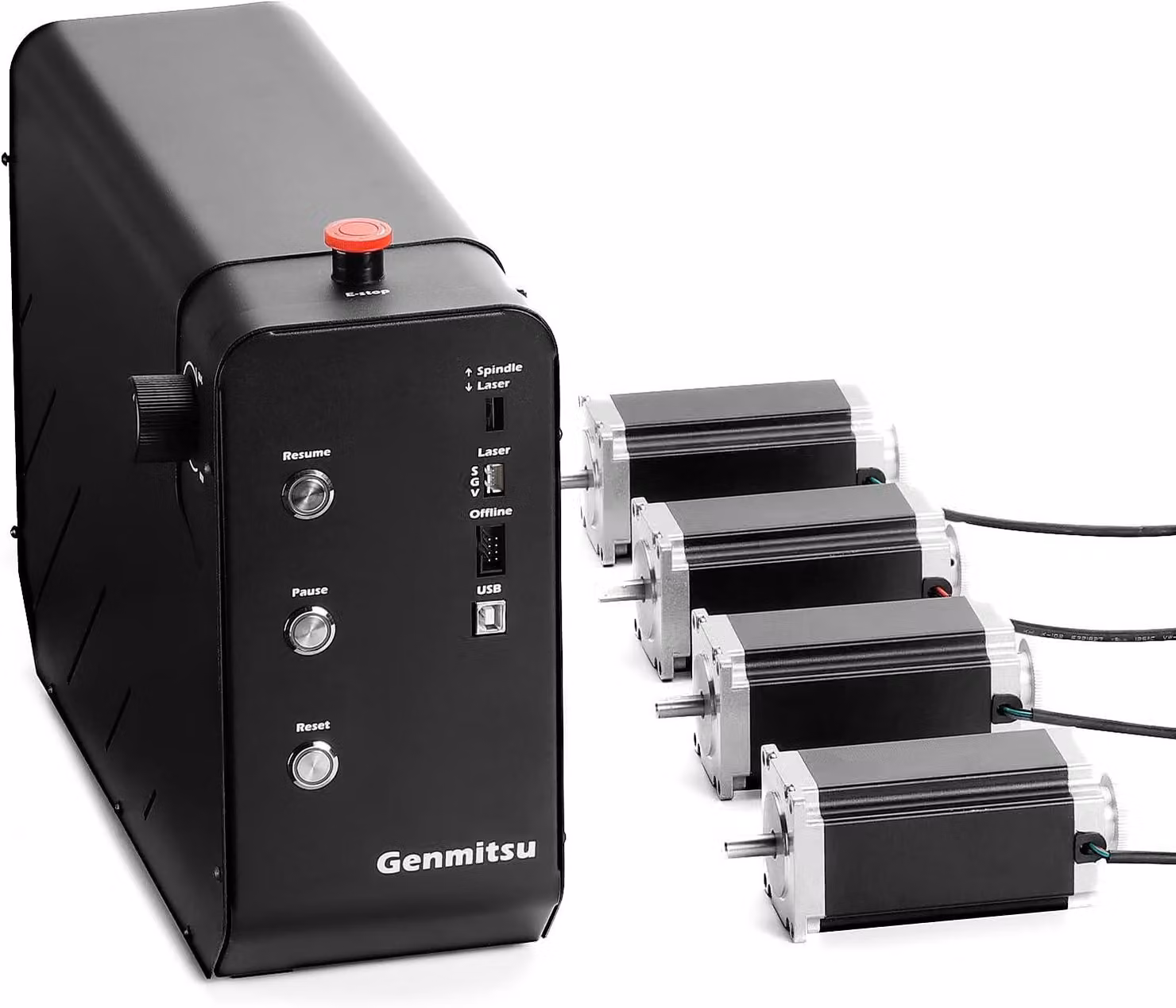 Centralina di controllo CNC con 4 motori passo-passo e kit di aggiornamento per frese