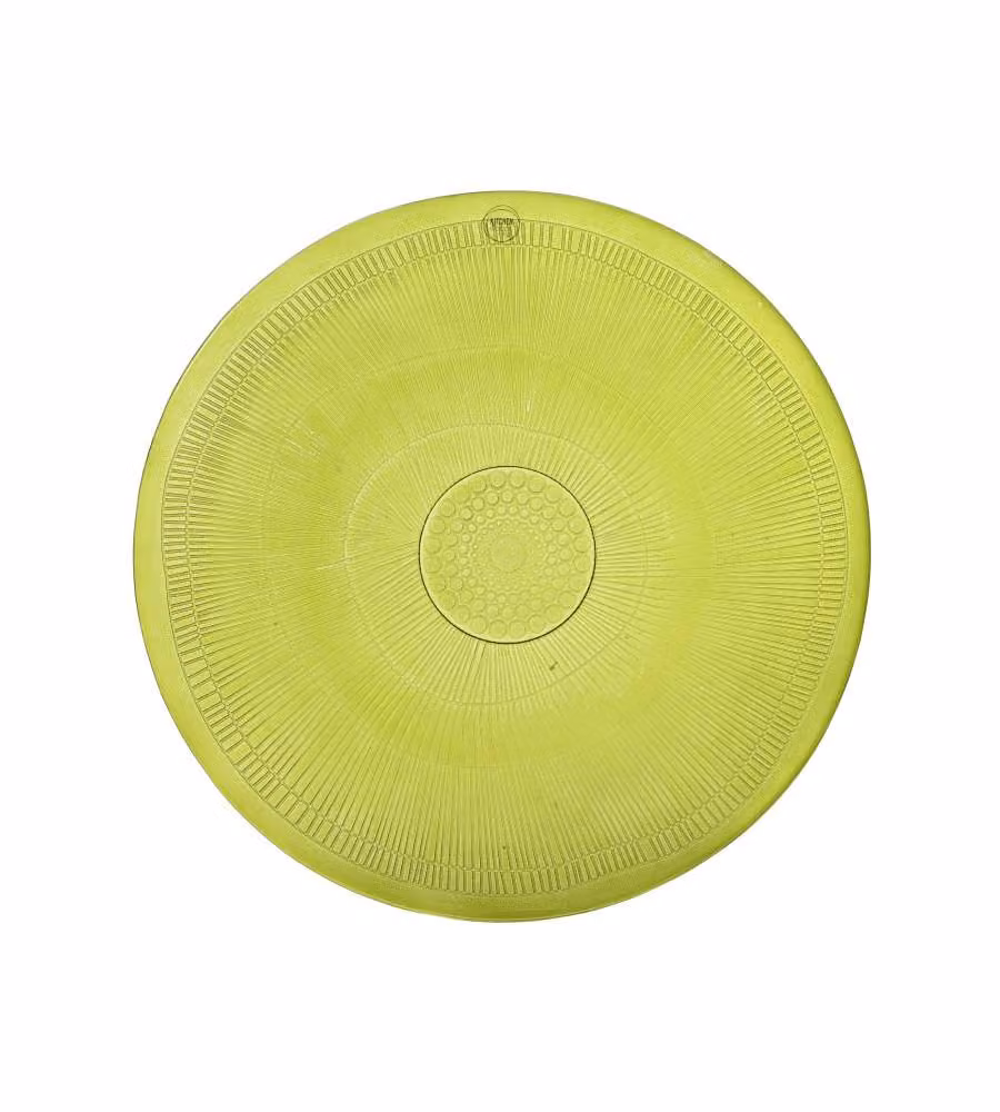 Kaemingk Piatto da Portata Verde in Vetro diam. 44,5 cm - Elegante e Decorativo