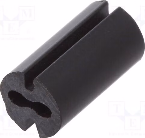 10 distanziatori, diametro esterno: 4,8 mm, LED diametro: 3 mm, colore: nero, lunghezza: 9 mm. Codice prodotto: 8GE04V80550. Distanziatore