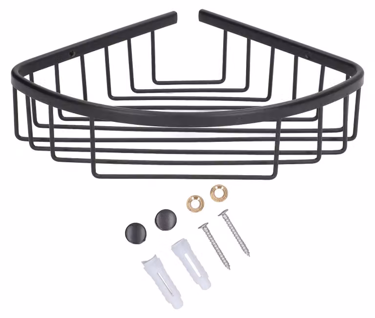 Ripiano angolare in acciaio inossidabile per il bagno, ideale per la cucina, scaffale d'angolo, portaoggetti da doccia per la casa