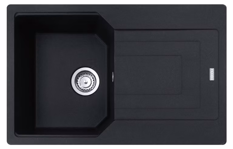 FRANKE URBAN UBG 611-78 lavello in ONYX con selettore centrale in acciaio inox / dimensioni del foro 760 x 480 mm R15 / lavello in granito