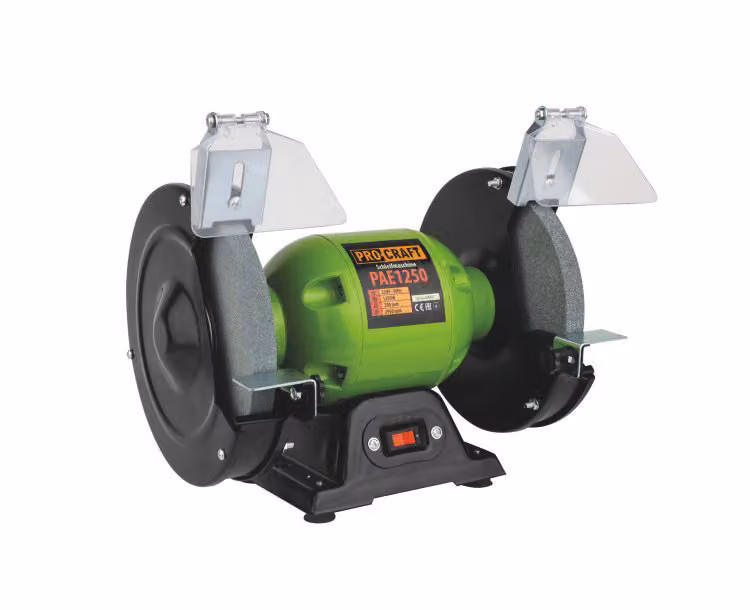 Smerigliatrice da tavolo a doppio disco PROCRAFT PAE1250