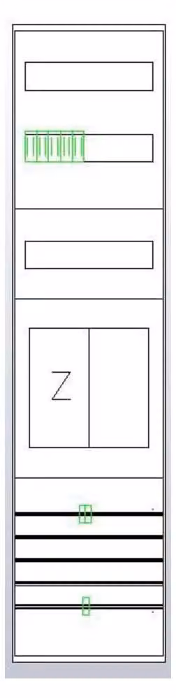 Posizione del contatore ABN eHZ 1Z/R EZ17311