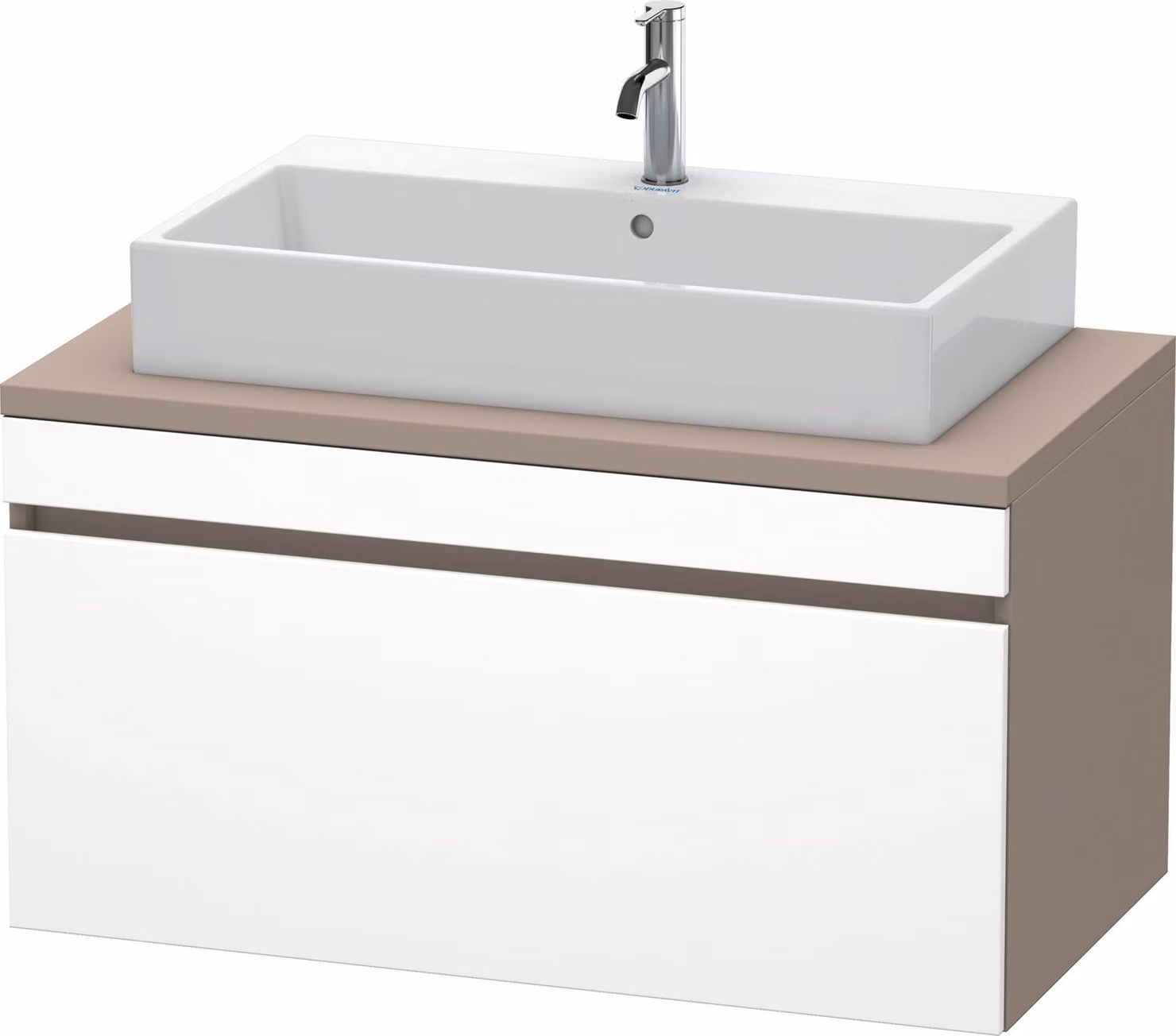 Duravit DuraStyle meuble sous-lavabo pour console, 1 tiroir, 1000mm, DS531401843, DS531401843