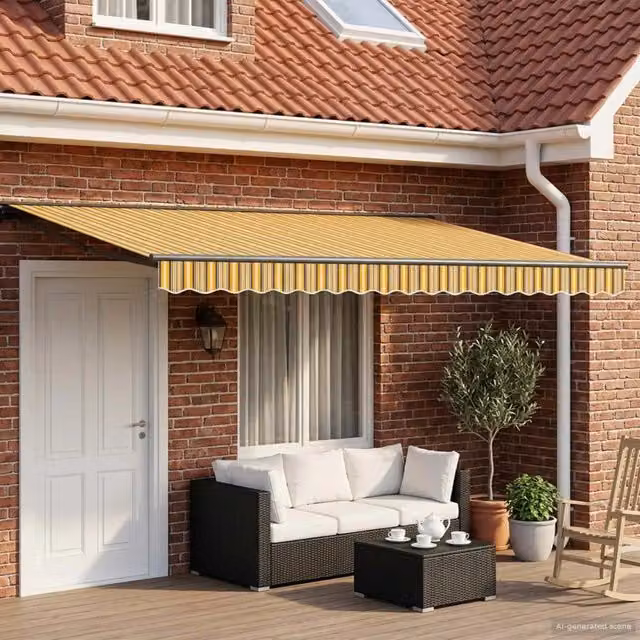 Tettuccio Elettrico Retrattile 4,5 × 3,5 m 3422103