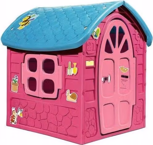 DOHÁNY Casetta da giardino per bambini rosa