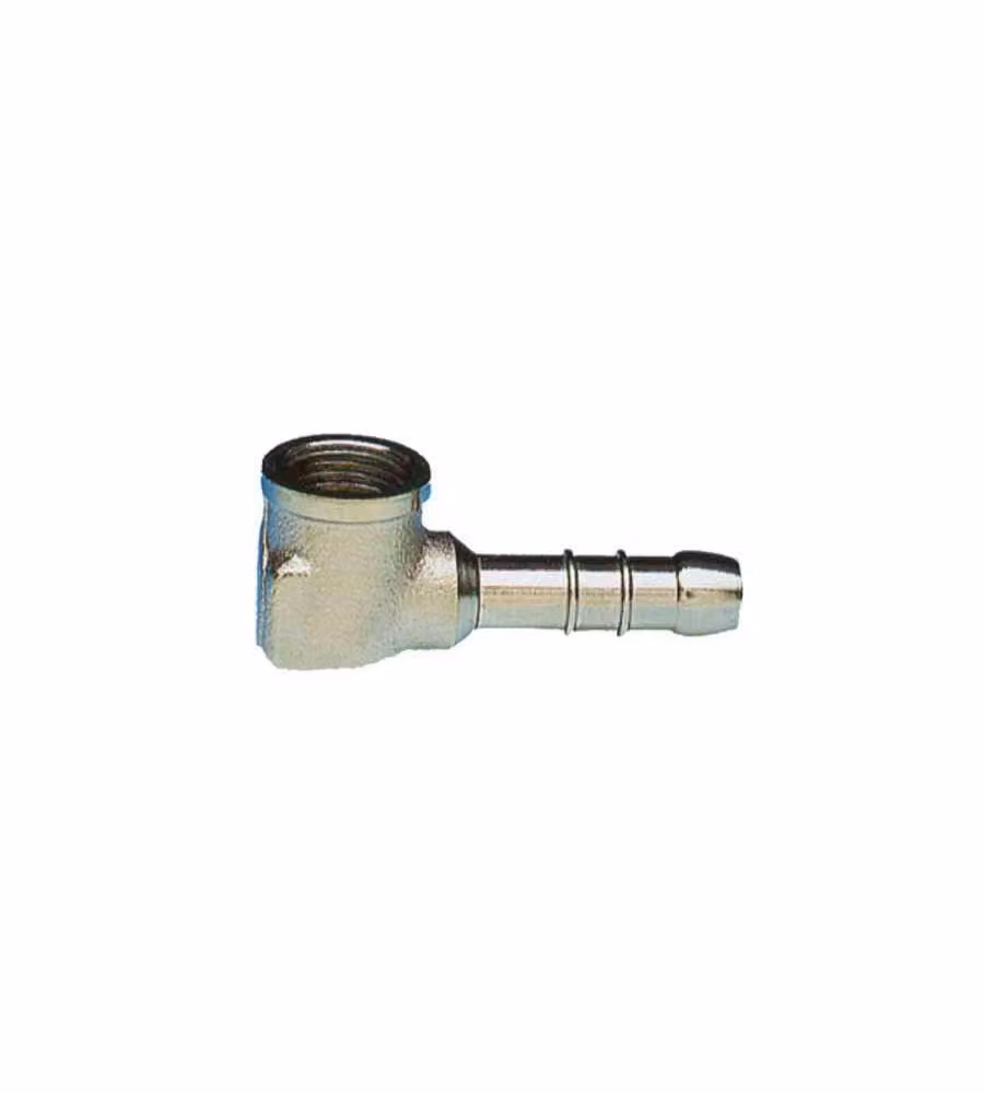 Raccordo Portagomma Squadra Metano 1/2" F