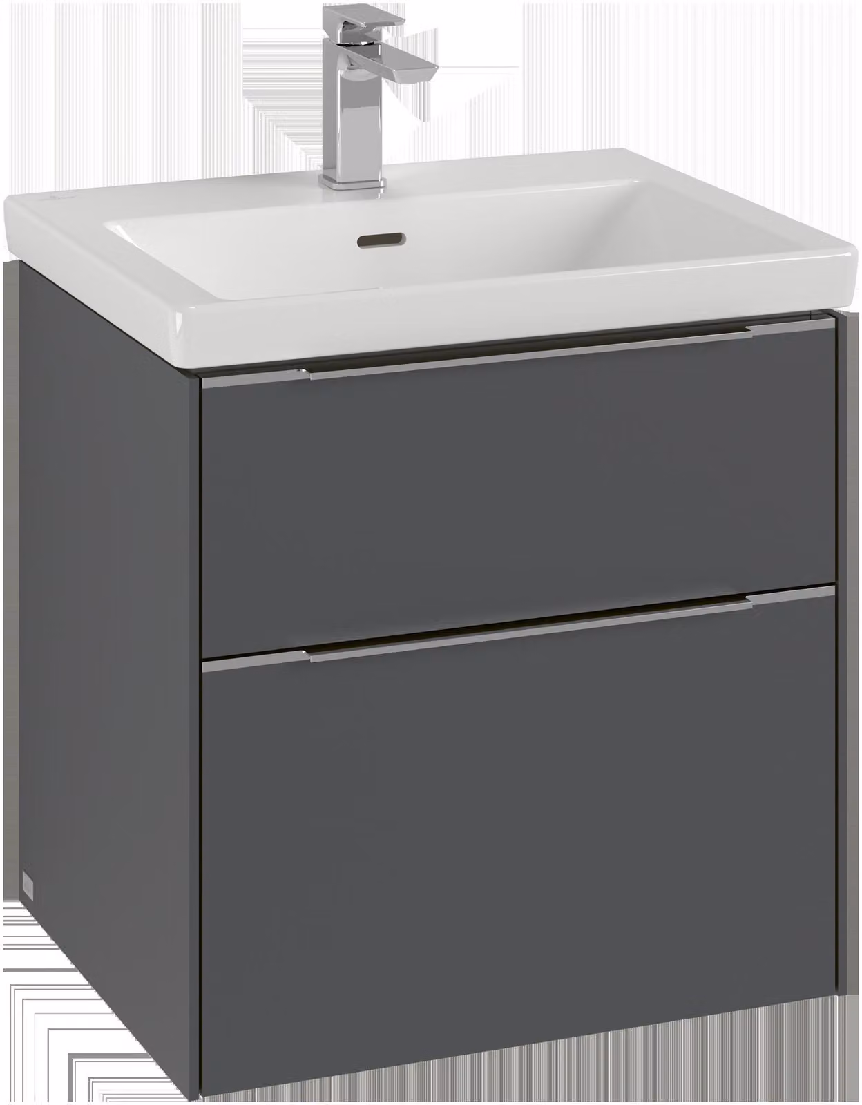 Villeroy & Boch Subway 3.0 armoire sous lavabo, 2 tiroirs, 572x576x478mm, C57802AH, C57802AH