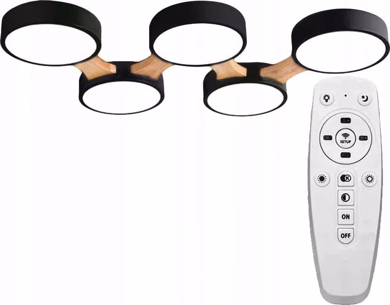 Lampada da Soffitto tooLight App526-5C Flat Black