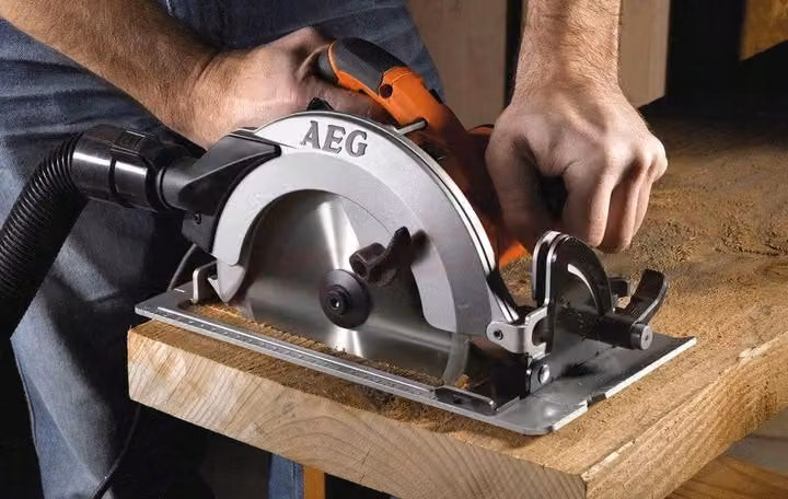 Sega circolare AEG da 190 mm arancione – 2