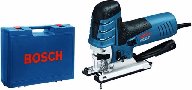 Seghetto alternativo Bosch GST 150 CE con lama regolabile, 780W, colore blu, incluso valigetta e 1 lama