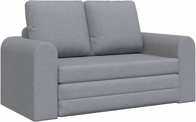 Divano letto | Sof¨¤ letto | Letto singolo 60cm Grigio chiaro Tessuto