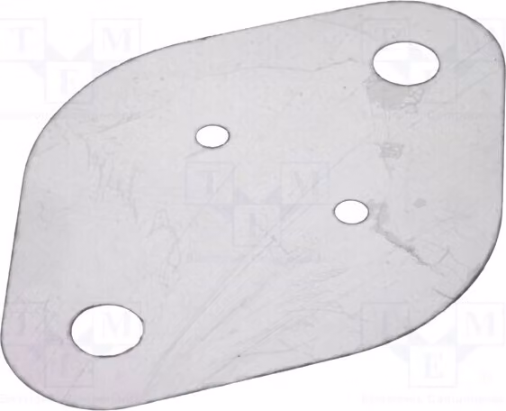 10x Material termoconduttivo: Mica, conducibilità termica 0,4 K/W, larghezza: 30 mm, dissipatore di calore GS 3, accessori TO3, lunghezza: 43 mm