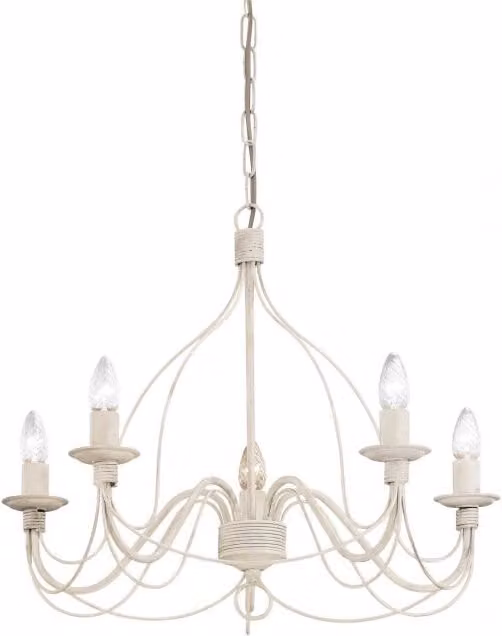 Lampada A Sospensione Corte Sp5 Bianco Ideal-Lux