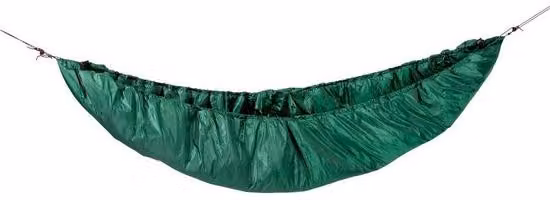Sottocoperta verde a forma di amaca per adulti
