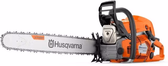 Motosega professionale a scoppio Husqvarna 592XP X-Torq con motore da 92.7cc e 7.5Hp