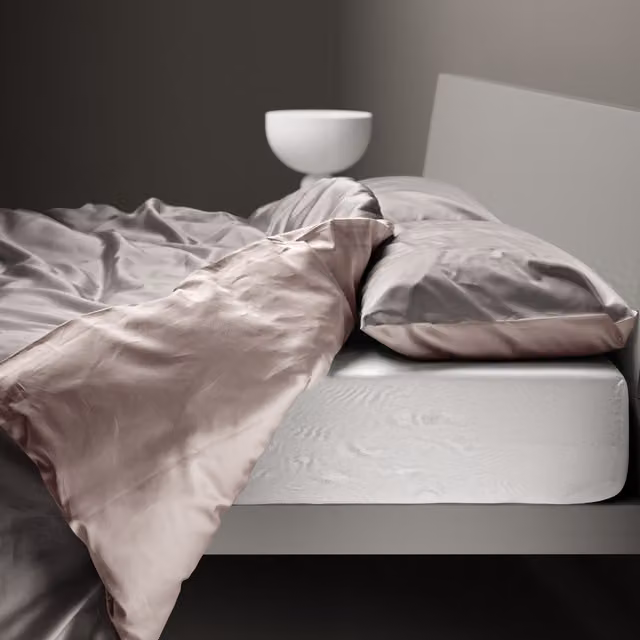 Copripiumino reversibile DaunenStep Oasi Kiss in cotone Mako Satin per adulti L: 240 cm x P: 220 cm – 1