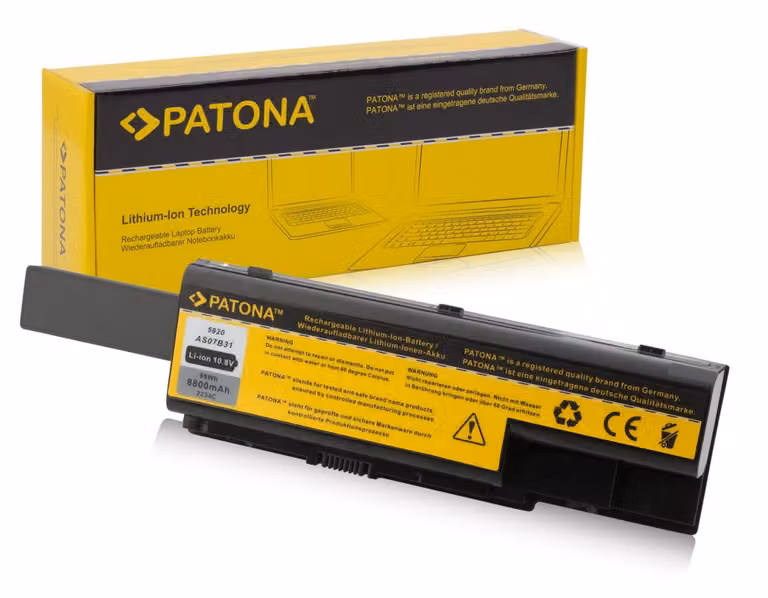 Batteria compatibile con Acer 5230, Aspire 5310, 5720, 5920, 6920 – 14,8 Volt, 8800 mAh