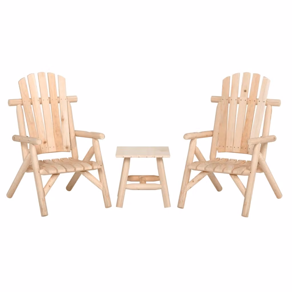 Maison Exclusive - Set da giardino a 3 pezzi in legno massello di abete rosso