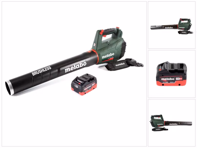 Metabo LB 18 LTX BL Soffiatore a batteria 18V Brushless + 1x Batteria 5,5 Ah - senza caricabatterie