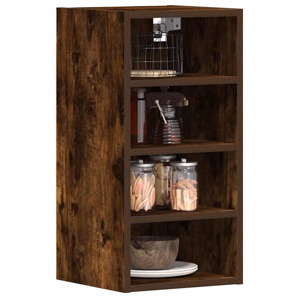 Pensile da cucina moderno vidaXL Riga Rovere Fumo L/P/H: 30 x 29,5 x 60 cm