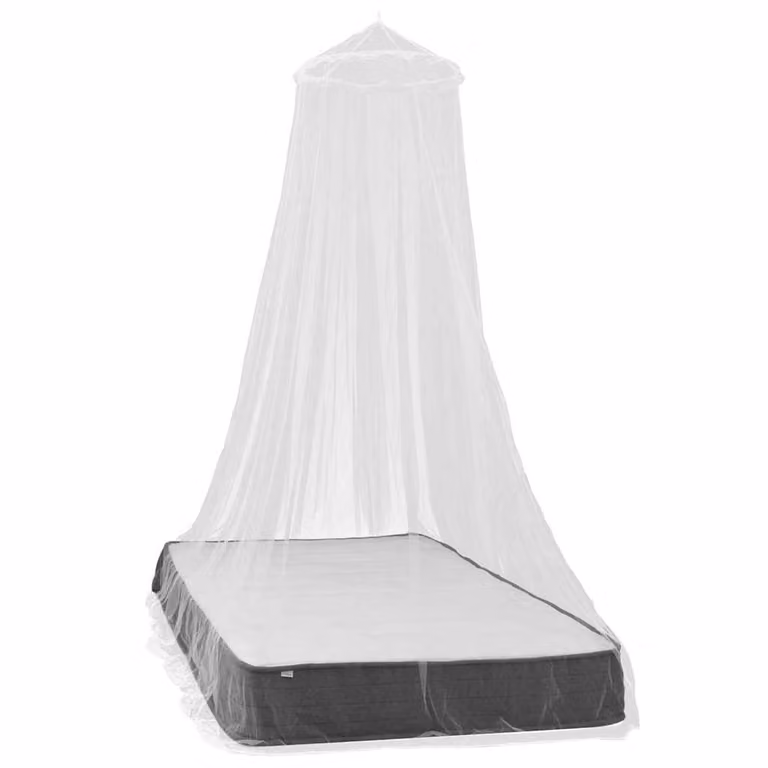 Set di 2 zanzariere per letto vidaXL bianche, L/P/H: 56 x 325 x 230 cm