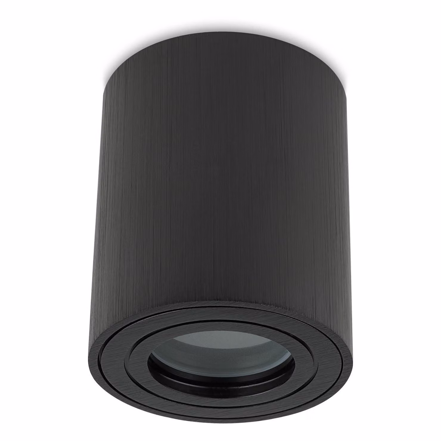 Sweet LED faretto da superficie bagno GU10 alluminio nero IP44 spot da superficie 230V