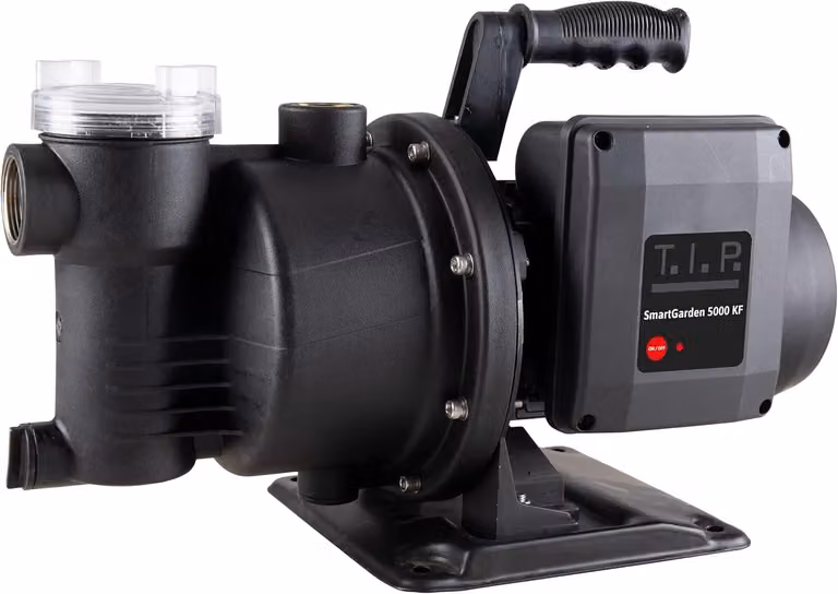 Pompa per giardino intelligente - Pompa a getto - Pompa per acqua - Pompa per irrigazione - Pompa autoadescante - 5.000 litri/ora