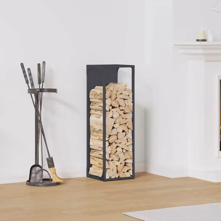 Scaffale portaoggetti in legno per legna, ad alta capacità