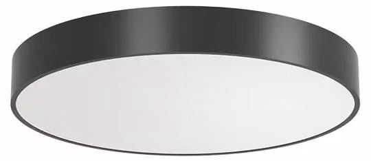 ARELUX XPILL RND, pannello luminoso, 50W, UGR < 19, 220-240V AC, temperatura di colore (3/4/), indice di resa cromatica 80, diametro 500 mm, grado di protezione IP40, angolo di emissione 80° - Biela