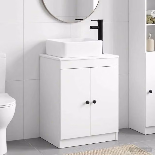 Set di mobili per il bagno Bianco Legno ingegnerizzato 3404232