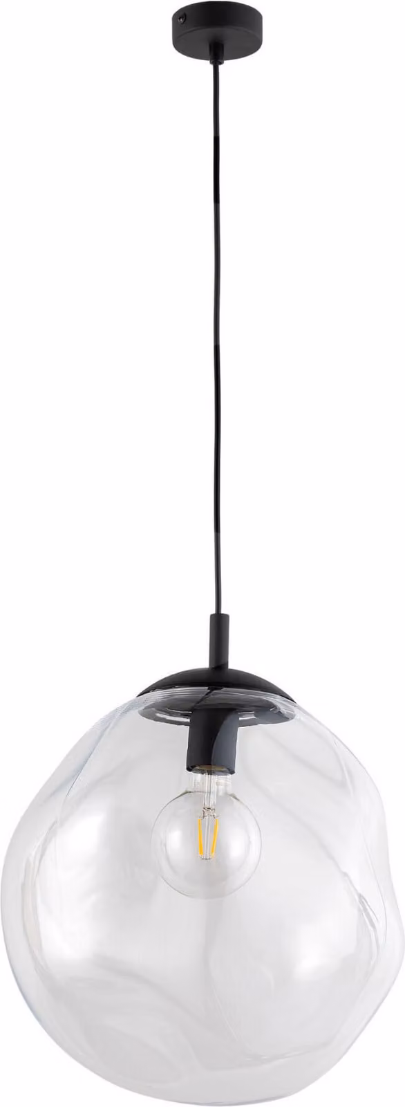 Lampada a sospensione SOL TRANSPARENT, modello 4262, di TK Lighting