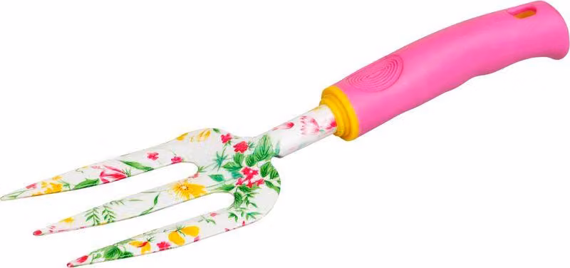 Forca Strend Pro, da giardinaggio, stampa floreale, rosa, 30x8 cm, Ladies line