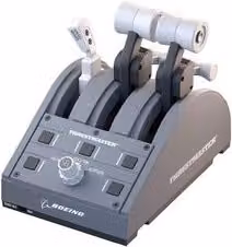 Thrustmaster TCA Quadrant Boeing Edition Grigio per simulazione di volo su PC e Xbox