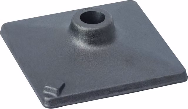 Costipatore Bosch in acciaio grigio, 150 x 150 mm