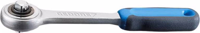Chiave a cricchetto passante 1/4" 129 mm 20 denti Gedore | 4010886617076