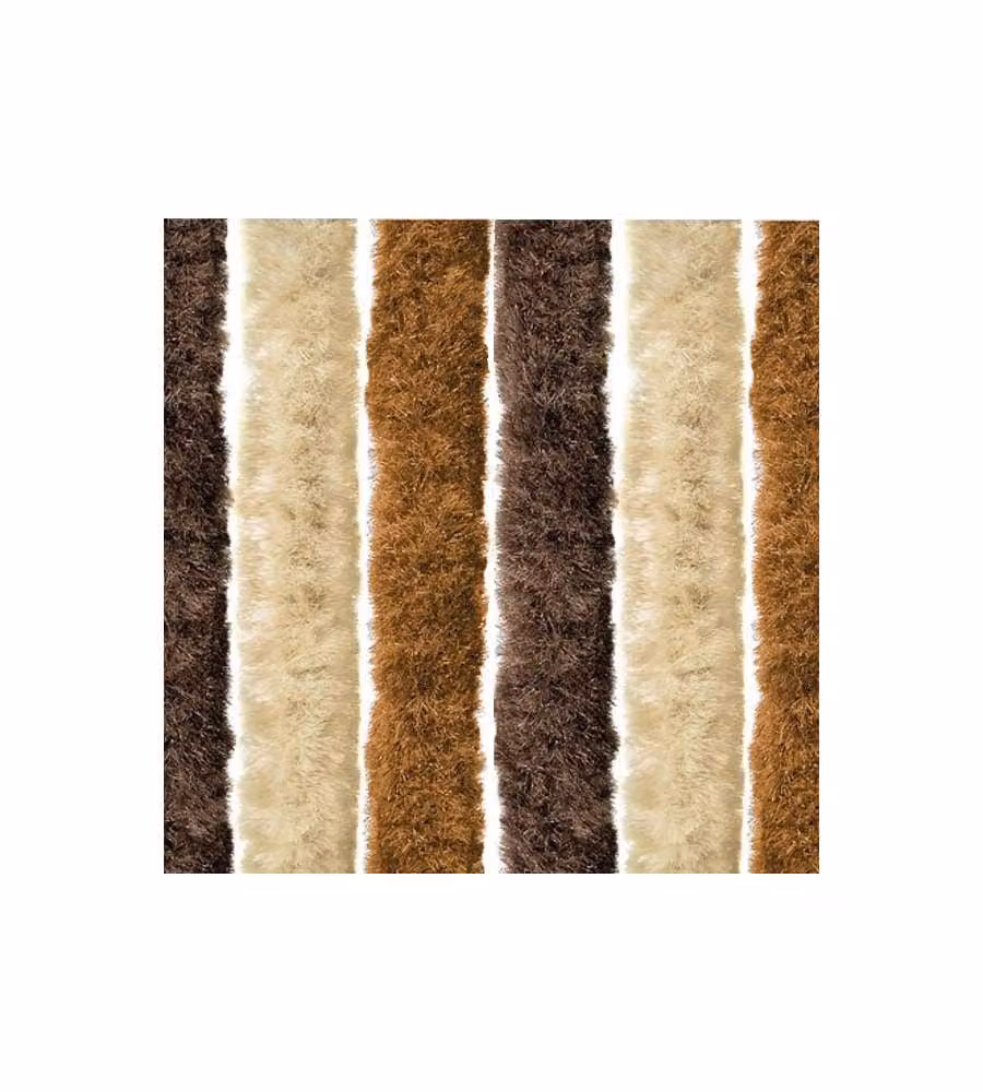 Arisol Tenda Ciniglia 120x240 cm in Polipropilene Marrone