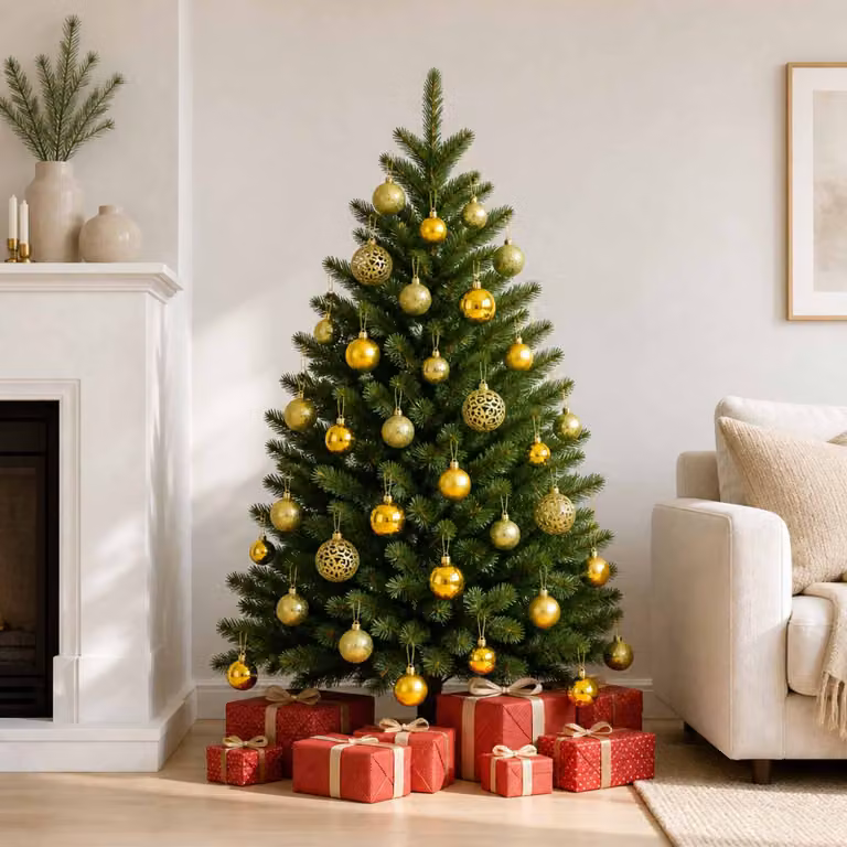 vidaXL Palline di Natale 100 pz Verde Chiaro 3 / 4 / 6 cm