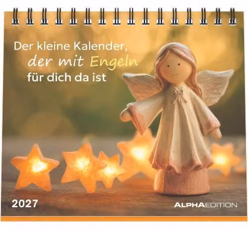Il piccolo calendario, pieno di angeli, pensato per te, anno 2027