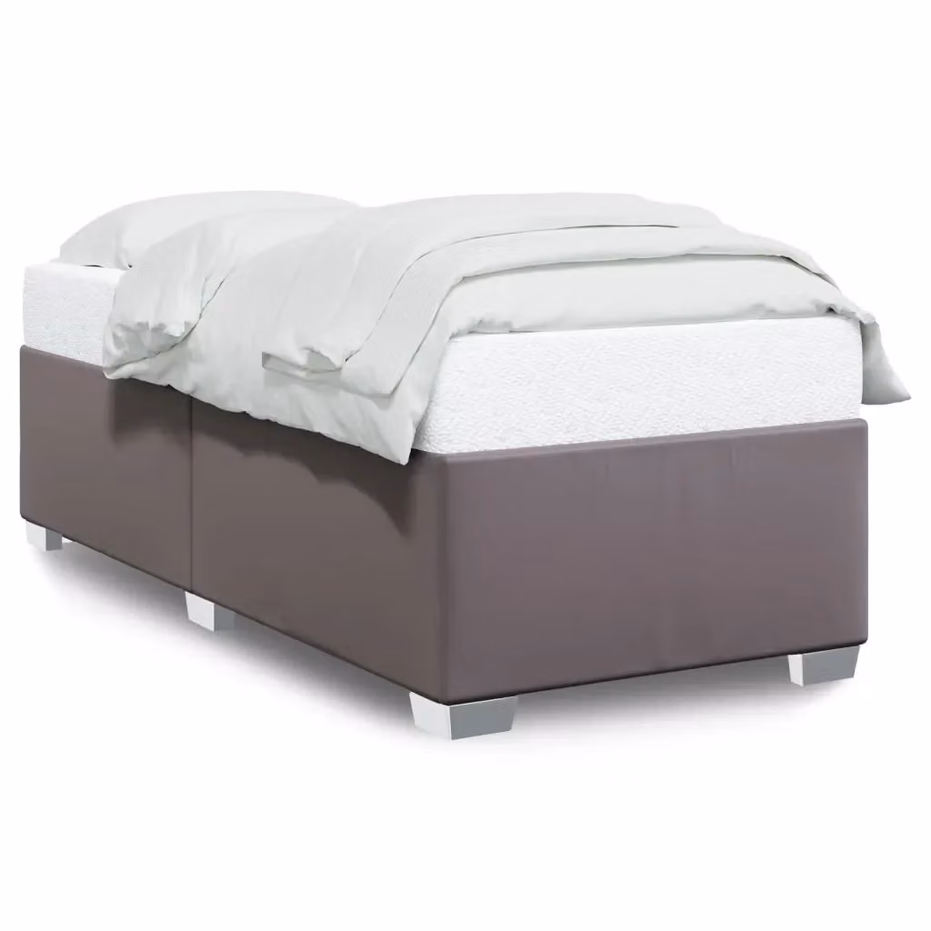vidaXL Giroletto in Similpelle Grigio L 80 cm x P 200 cm – 2