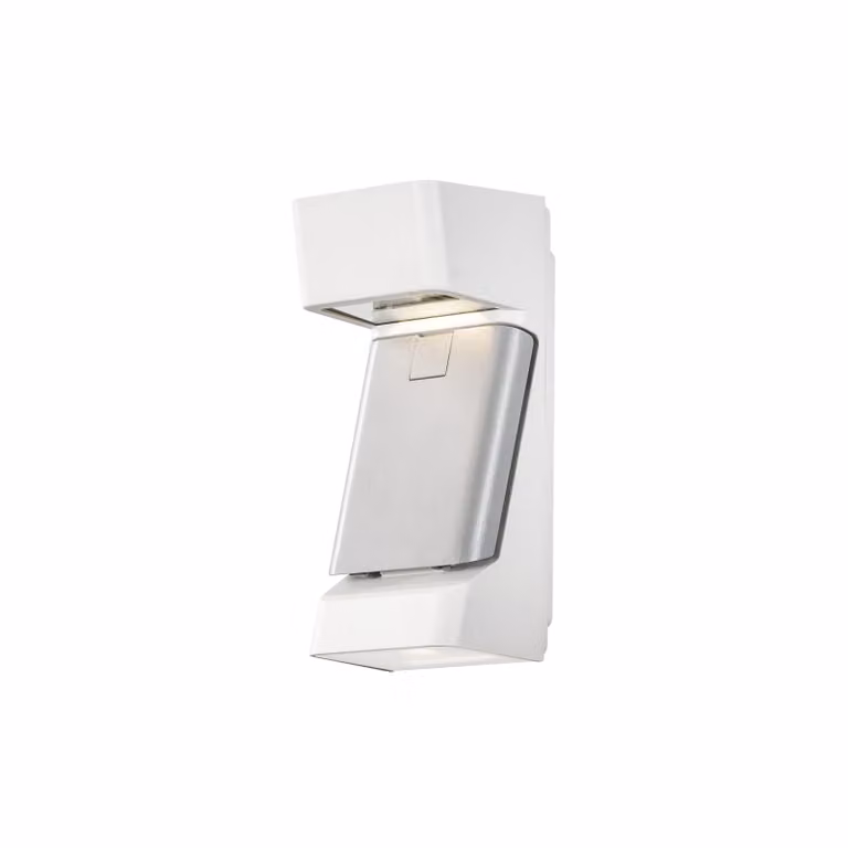 Lampada da parete Ravenna, bianca, con tecnologia LED H-Power
