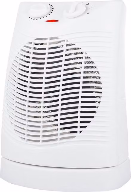 Termoventilatore Oscillante Tristar 2000W Bianco con Termostato e Protezione dal Surriscaldamento