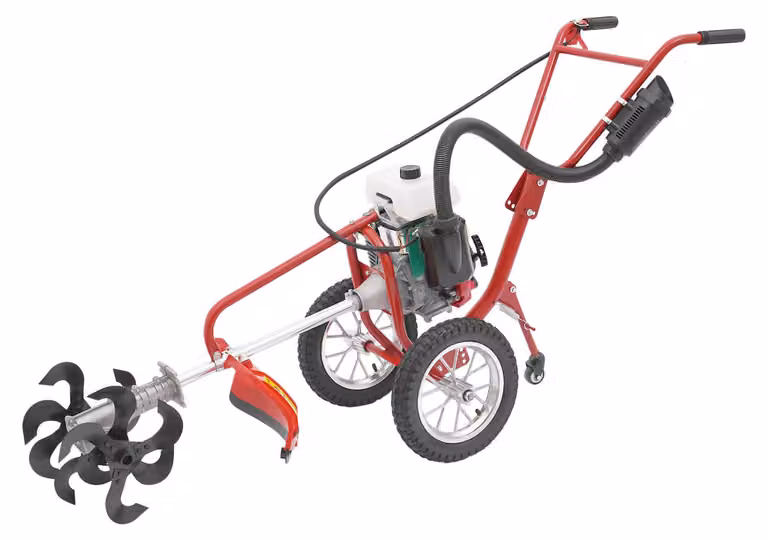 Micro coltivatore - Motore a benzina a 4 tempi, 63cc - Motore 4PK - Telaio in acciaio