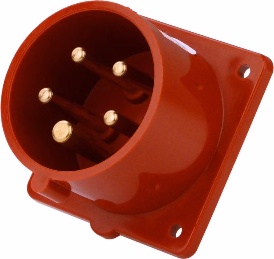 Spina Mennekes da superficie TA 16A,5p,6h,400V,IP44 1408