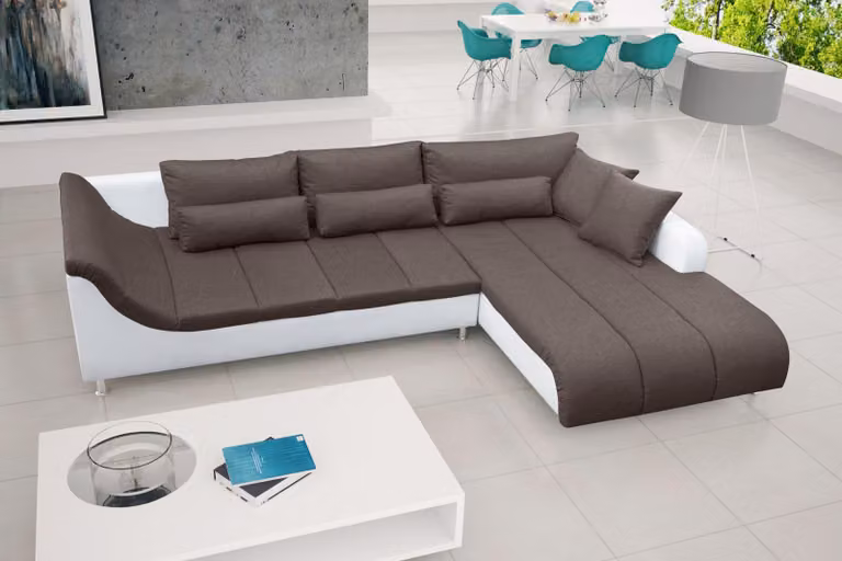 Sofa Designer Garnitur Ecksofa Couch Polster Ecke Sofas Wohnlandschaft